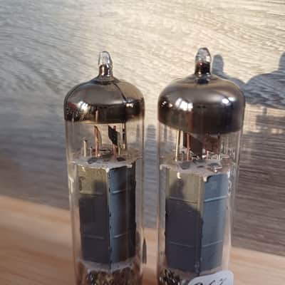 Very rare 1959 1962 PHILIPS MINIWATT AMPEREX  el84 6bq5 matched pair rx3 rx4 made in Austria great Mullard alternative for  Vox ac15 Marshall Echolette image 5
