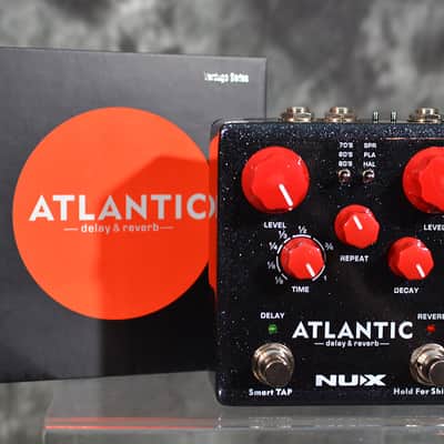 NuX NDR-5 Atlantic Delay & Reverb Pedal w/ FREE Same Day Shipping image 1