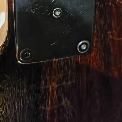 Wal Mk1 1985 Brazilian Mohogany Core Padauk Facings Indian Ebony Fingerboard - Near Mint Condition image 11