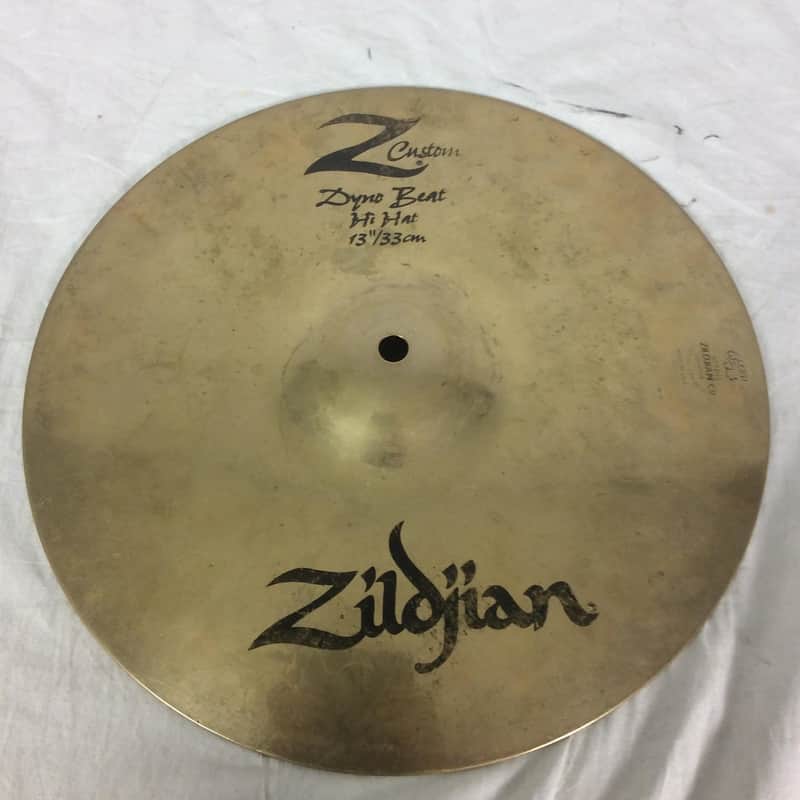 Zildjian 13" Z Custom Dyno Beat Hi-Hat Cymbal (Top) 2001 - 2009 image 1