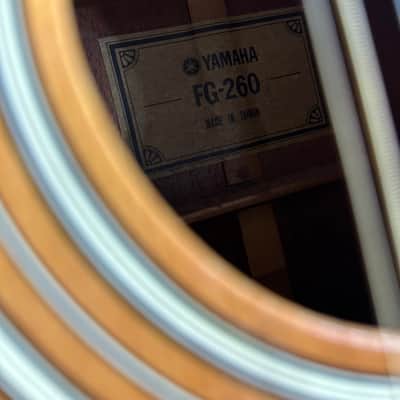 Yamaha FG-260 12-String Dreadnought image 6