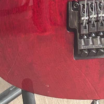Ibanez S6CST / S-PB1 / S-PB2-TRD J. Custom 1999 - Transparent Red image 4
