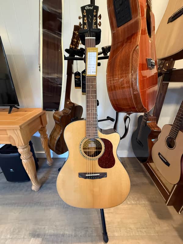 Cort Gold-A6 Bocote - Natural Gloss W/Case image 1