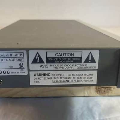 Tascam IF-AE8 Digital Audio Interface Unit TDIF to AES/EBU 8 Channel Rack Works image 2