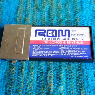 Casio RO-556 Casio Rom Pack - DH Songs & Rhythms  - I051 image 2