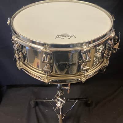Ayotte / DrumSmith Custom 5.5x14" Snare Drum 1995–2000 Chrome image 3