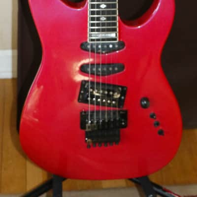 Kramer Stagemaster Custom HSS Flip Flop Red/Pink image 2