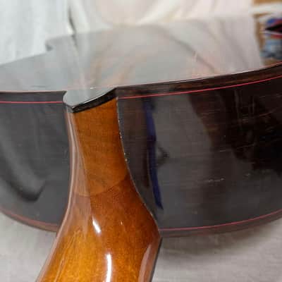 Kevin Mathers Concert Classical Acoustic Guitar - crack/hole in top - with Case 2006 image 24