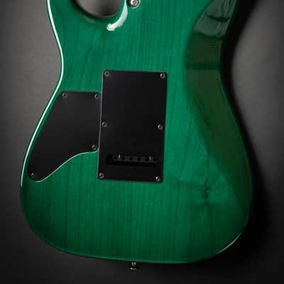 Tom Anderson Drop Top Transparent Teal Burst (06-26-24A) image 15