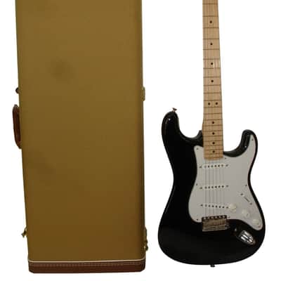 2013 Fender Eric Clapton "Blackie" Stratocaster Electric Guitar, Maple Fingerboard, Black w/ Case image 1