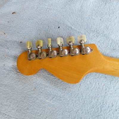 1967 Fender Coronado II Wildwood Finish With Original Case & Tremolo Arm Cool 2 Pickup Vintage Fender Coronado image 5
