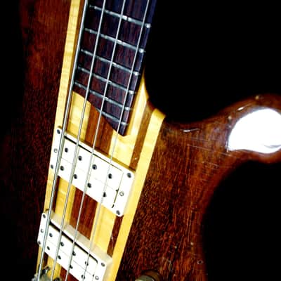 J. K. LADO SUPER FALCON II 1981 Natural. SOLID WOOD BASS. Incredible Sound. HANDBUILT. Beautiful. image 2