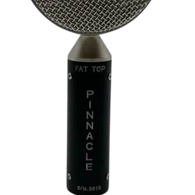 New Pinnacle Microphones Fat Top | Ribbon Microphone | Black image 2