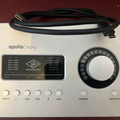 Universal Audio Apollo Solo Thunderbolt Interface 2020 - Present - Light Grey image 2