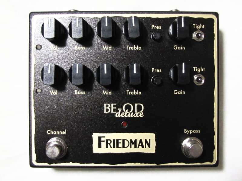Used Friedman BE-OD Deluxe Overdrive Guitar Effects Pedal! image 1