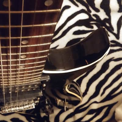 Vintage Hondo Deluxe Series 785 B.C. Rich Bitch 1983 Black MIJ image 22