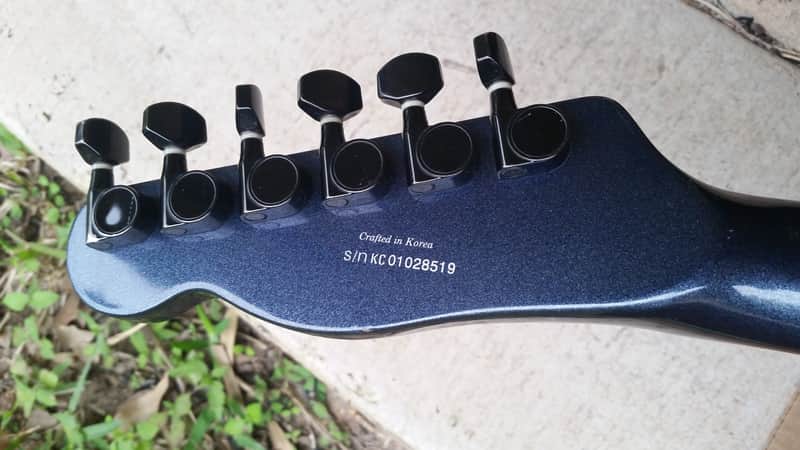 Fender Squier Set Neck Telecaster MIK Metallic Blue | Reverb