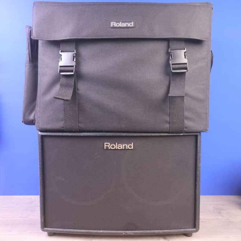 Roland AC-90 Acoustic Chorus 2-Channel 90-Watt 2x8" Acoustic Guitar Combo 2007 - Present - Black image 1