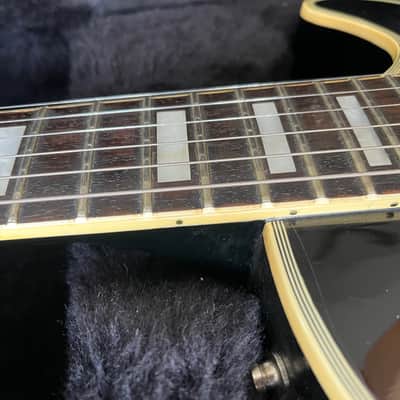 1990's Fernandes Burny LC-75 John Sykes Custom Black ALL Mahogany body Made in Japan image 11