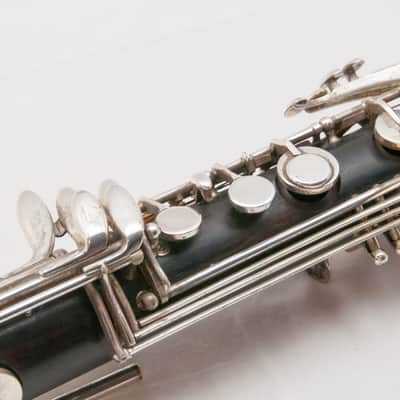 Selmer-Paris Selmer Paris Model 33 Professional Wood Bass Clarinet, Beautiful Silver, Low Eb image 7