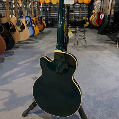 Gretsch G6659TG Players Edition Broadkaster Jr. with Gold Hardware 2017 - Present Cadillac Green image 4