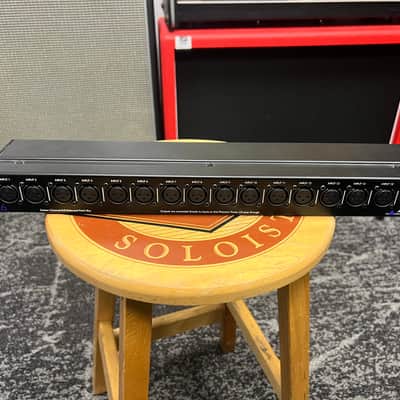ART P16 Rackmount 16-Channel Balanced XLR Patchbay 2015 - Present - Black image 1