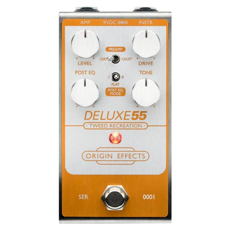 Origin Effects Deluxe55 Tweed Recreation Amp In A Pedal Pedal image 1