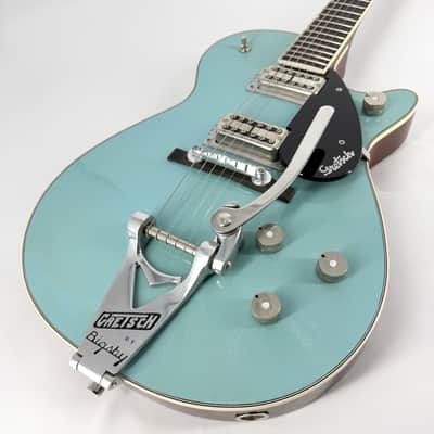 2022 Gretsch Masterbuilt Stephen Stern G6128-CS '62 Duo Jet - Motor City Blue image 2