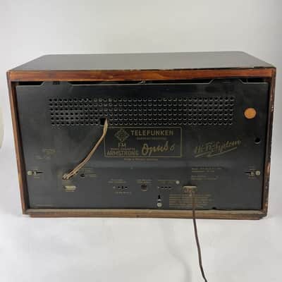 Telefunken Opus 6 HiFi Radio System Licensed by Armstrong Amplifier West Germany image 7