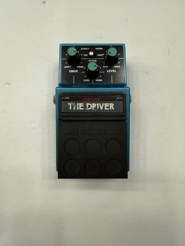 Maxon OD-01 The Driver Overdrive Vintage Guitar Effect Pedal MIJ Japan image 1