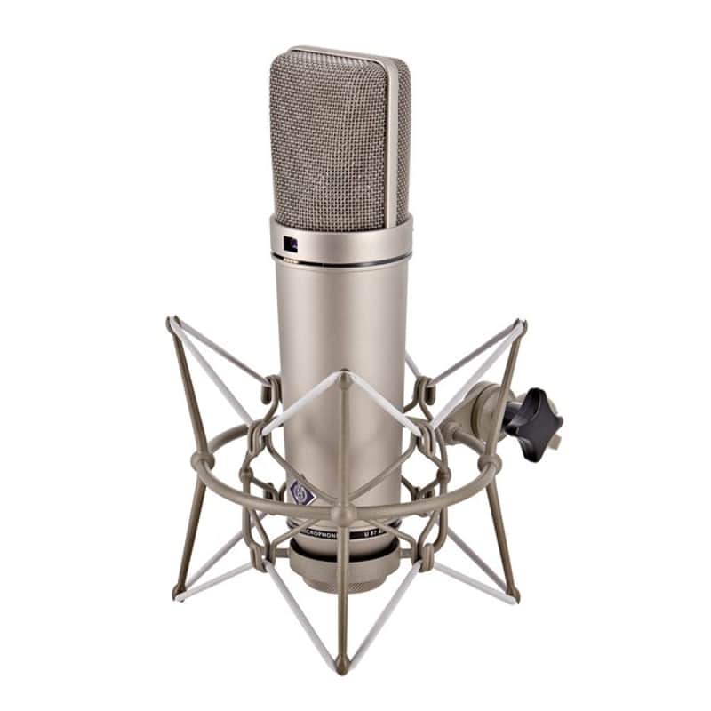 Neumann U 87 Ai Large Diaphragm Multipattern Condenser Microphone - Nickel image 1