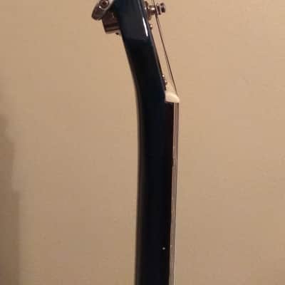 Jay Turser Double Cut Set Neck Dark Blue dual humbucker pickups image 16