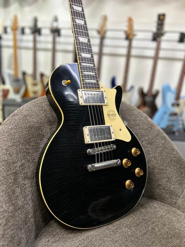 Heritage Custom Shop Core Collection H-150 Artisan Aged - Ebony. NEW (Authorized Dealer) image 1