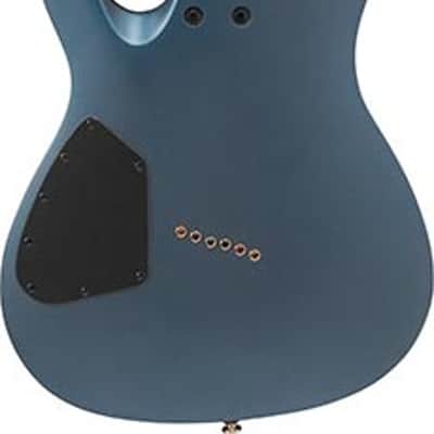 Ibanez SML721 MAM Axe Design Lab Electric Guitar. Midnight Arctic Ocean Matte image 4