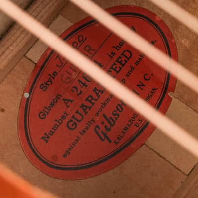 Gibson J200 Sunburst 1956 image 11