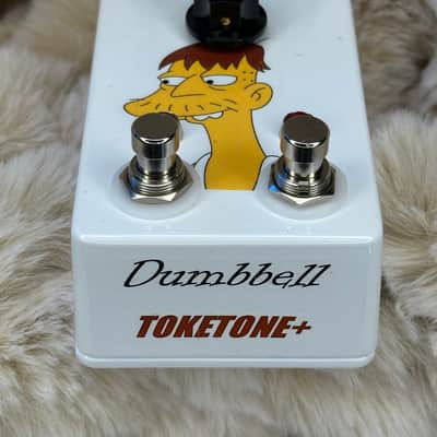 Toketone+ Schnobel Tone “Dumbbell” pedal clone 2025 - White image 2