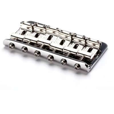 Callaham Hardtail Bridge, 2-7/32" String Spacing, 3-Screw Mount image 2