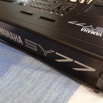 Yamaha SY77 Synthesizer 1989 - Black image 13