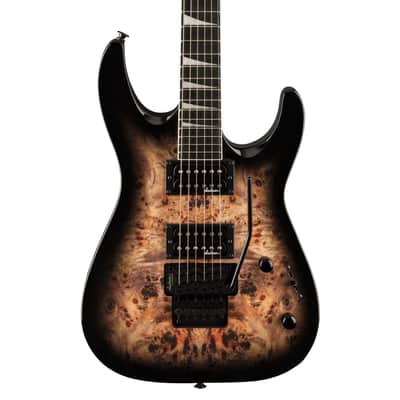 Used Jackson JS Series Dinky JS32 DKAP - Trans Black Burst Poplar image 1