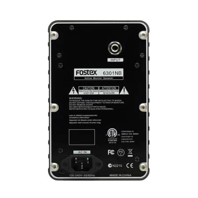 Fostex 6301NB 4" Active Studio Monitor Speaker with Unbalanced Analog Input image 2
