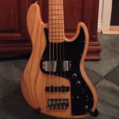 Rare USA Fender Marcus Miller Jazz Bass V — 2005 Natural Ash (Discontinued Model) image 2