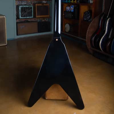 Gibson Jimi Hendrix Hall of Fame Flying V 1991 - Black image 8
