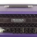 Mesa Boogie Dual Rectifier "Multi-Watt" 3-Channel 100-Watt Guitar Amp Head Custom Blackout w/purple tolex