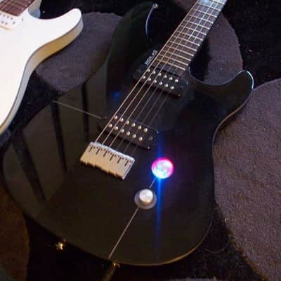 Yamaha RGX A2 2006 Black Guitar w/ LED's | Reverb