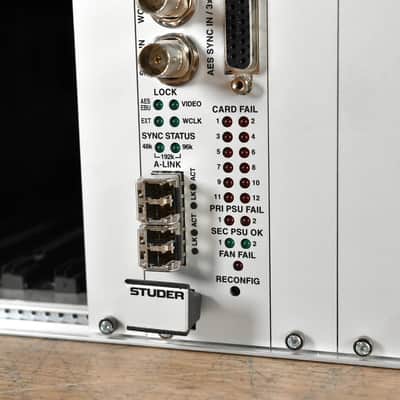 Studer D23m I/O System w/ A-Link HD Card, Fan Module, and Filter Module CG005BP image 5
