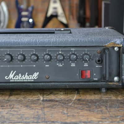 Marshall 3520 200w Intergrated Bass system head 1980's | Reverb
