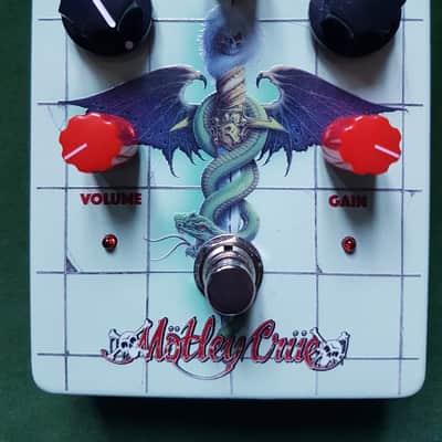 MOTLEY CRUE Dr Feelgood 30th Anniversary Distortion pedal 2019 image 4