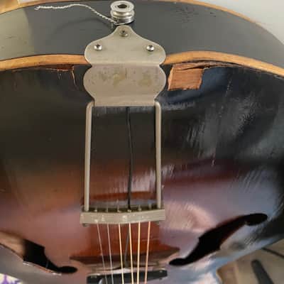 Gretsch Vintage Synchromatic mid-30s” - Tobacco sunburst image 9