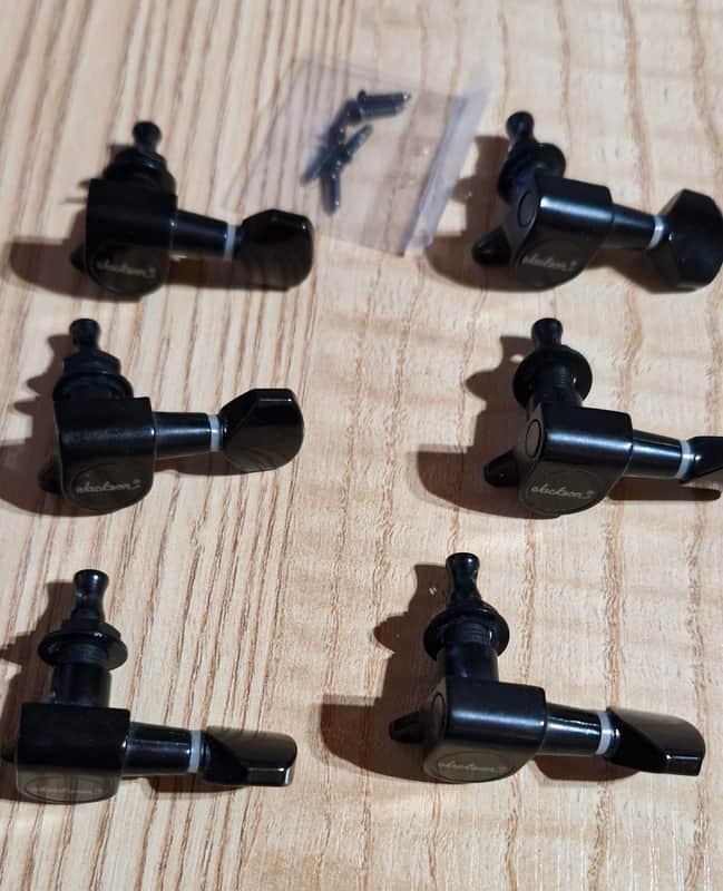 Jackson 6L tuner set (from a Jackson Adrian Smith SDXQ) image 1