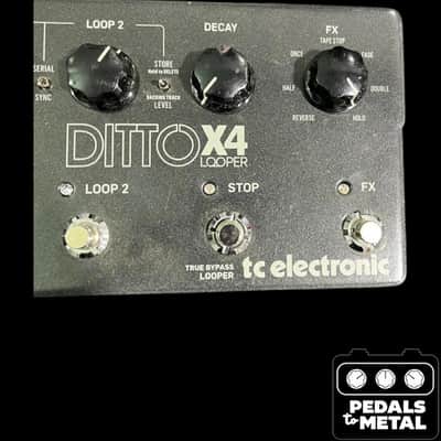 TC Electronic Ditto X4 Looper 2016 - Present - Black - X21781 image 4